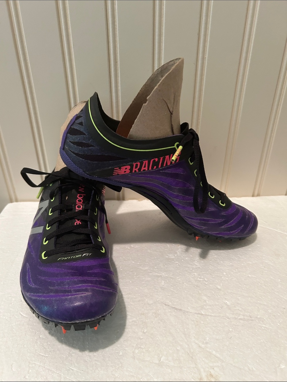 New Balance Track Racing Spikes Shoes SD 400 Fantom Fit Women’s Purple size 7